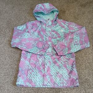 The North Face Full Zip Windbreaker Jacket Girls Size Large (14/16)